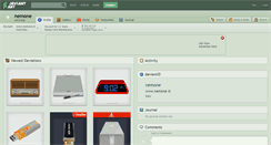 Desktop Screenshot of nemone.deviantart.com