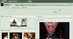 Desktop Screenshot of lionamax.deviantart.com