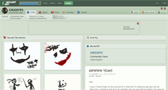 Desktop Screenshot of chucky93.deviantart.com