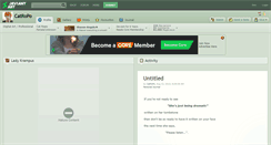 Desktop Screenshot of catropo.deviantart.com