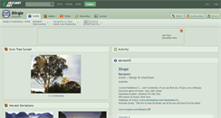Desktop Screenshot of blingie.deviantart.com