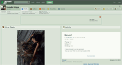Desktop Screenshot of invader-kaya.deviantart.com