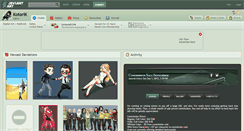 Desktop Screenshot of kotorik.deviantart.com