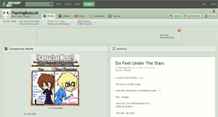 Desktop Screenshot of flamingbuiscuit.deviantart.com
