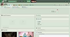 Desktop Screenshot of lolitia.deviantart.com