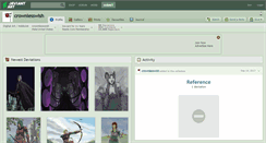 Desktop Screenshot of crownlesswish.deviantart.com