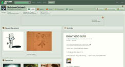 Desktop Screenshot of 0rainbowchicken0.deviantart.com