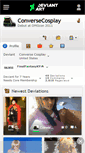 Mobile Screenshot of conversecosplay.deviantart.com