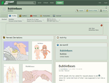 Tablet Screenshot of bubblebases.deviantart.com