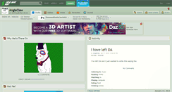 Desktop Screenshot of angleclaw.deviantart.com