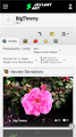 Mobile Screenshot of bigtimmy.deviantart.com