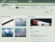 Tablet Screenshot of mbka.deviantart.com