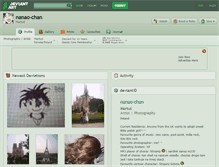 Tablet Screenshot of nanao-chan.deviantart.com