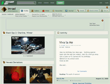 Tablet Screenshot of im-sad.deviantart.com