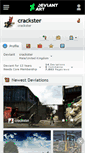 Mobile Screenshot of crackster.deviantart.com