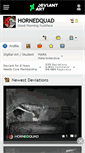 Mobile Screenshot of hornedquad.deviantart.com