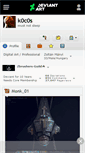 Mobile Screenshot of k0c0s.deviantart.com
