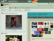 Tablet Screenshot of hiram67.deviantart.com