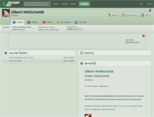 Tablet Screenshot of gilbert-weillschmidt.deviantart.com