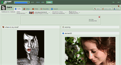 Desktop Screenshot of joane.deviantart.com