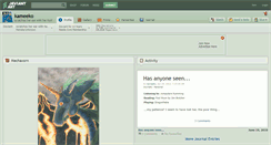 Desktop Screenshot of kameeko.deviantart.com