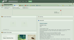 Desktop Screenshot of desirecomplex.deviantart.com