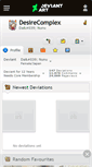 Mobile Screenshot of desirecomplex.deviantart.com