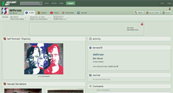 Desktop Screenshot of dethroze.deviantart.com