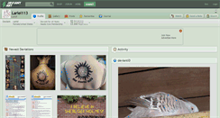 Desktop Screenshot of lariel113.deviantart.com