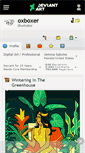 Mobile Screenshot of oxboxer.deviantart.com