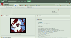 Desktop Screenshot of cycowolf.deviantart.com