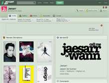 Tablet Screenshot of jaesarr.deviantart.com