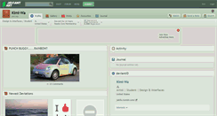 Desktop Screenshot of kimi-wa.deviantart.com