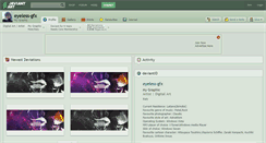 Desktop Screenshot of eyeless-gfx.deviantart.com