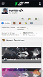 Mobile Screenshot of eyeless-gfx.deviantart.com