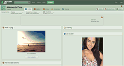Desktop Screenshot of amomentintime.deviantart.com