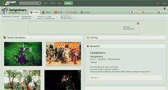 Desktop Screenshot of darkgodmaru.deviantart.com
