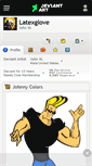 Mobile Screenshot of latexglove.deviantart.com