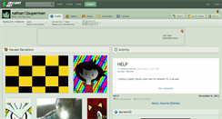 Desktop Screenshot of nathan12superman.deviantart.com
