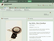 Tablet Screenshot of mogwai-puant.deviantart.com