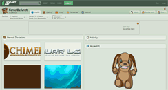 Desktop Screenshot of ferretdefunct.deviantart.com