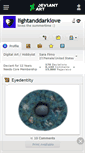 Mobile Screenshot of lightanddarklove.deviantart.com