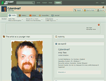 Tablet Screenshot of cyberdwarf.deviantart.com