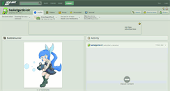 Desktop Screenshot of basketgardevoir.deviantart.com