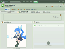 Tablet Screenshot of basketgardevoir.deviantart.com