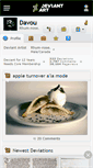 Mobile Screenshot of davou.deviantart.com