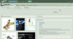 Desktop Screenshot of gokuxmilk.deviantart.com