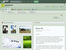 Tablet Screenshot of nzsolutions.deviantart.com