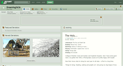 Desktop Screenshot of dreaming3636.deviantart.com