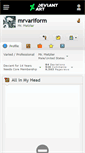 Mobile Screenshot of mrvariform.deviantart.com